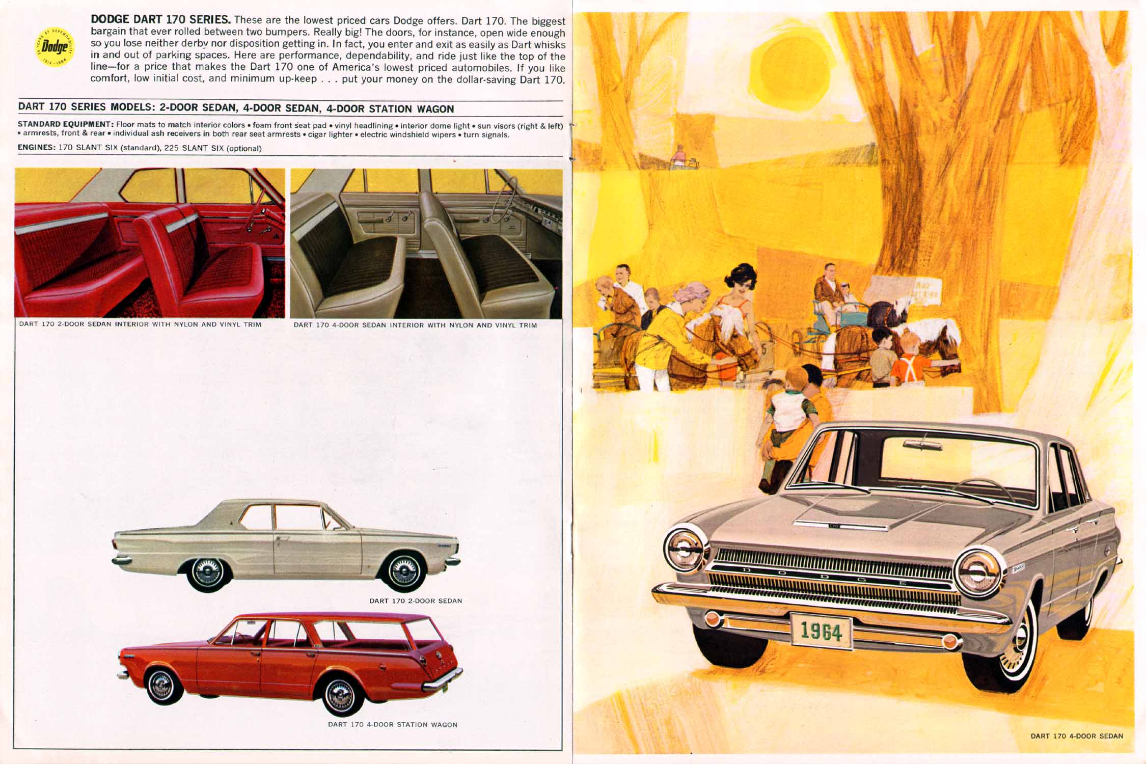 1964 Dodge Dart Brochure Page 3